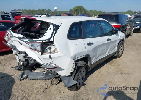 2016 Jeep Cherokee Sport from USA, damaged, VIN 1C4PJLAB5GW233232
